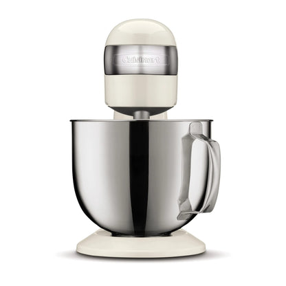 Cuisinart 5.5QT digital stand mixer, 12 speeds, 3 preprogrammed settings, includes accessories, cream
