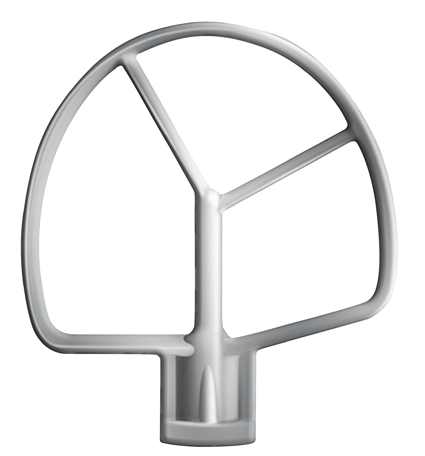 Cuisinart 5.5QT stand mixer, 12 speeds, stainless bowl, whisk, paddle and dough hook, white linen