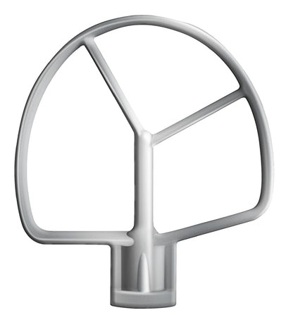 Cuisinart 5.5QT stand mixer, 12 speeds, stainless bowl, whisk, paddle and dough hook, white linen
