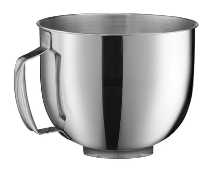 Cuisinart 5.5QT stand mixer, 12 speeds, stainless bowl, whisk, paddle and dough hook, white linen